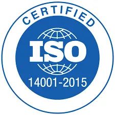 ISO 14001:2015 certification mark